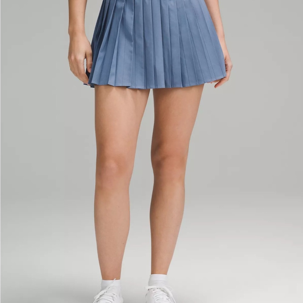 Lululemon Pleated Oasis Blue Tennis Skirt